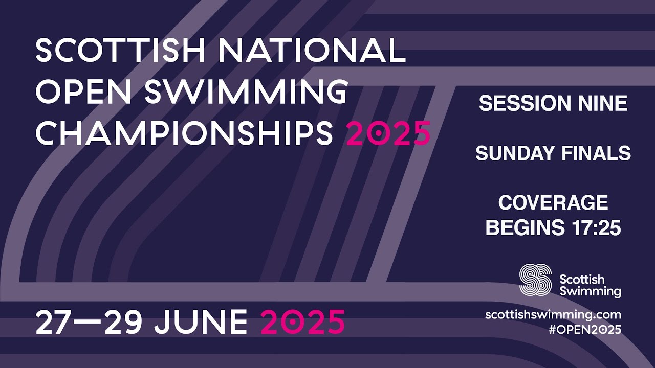 2025 Scottish National Open Swimming Championships - Session Nine - Sunday Finals