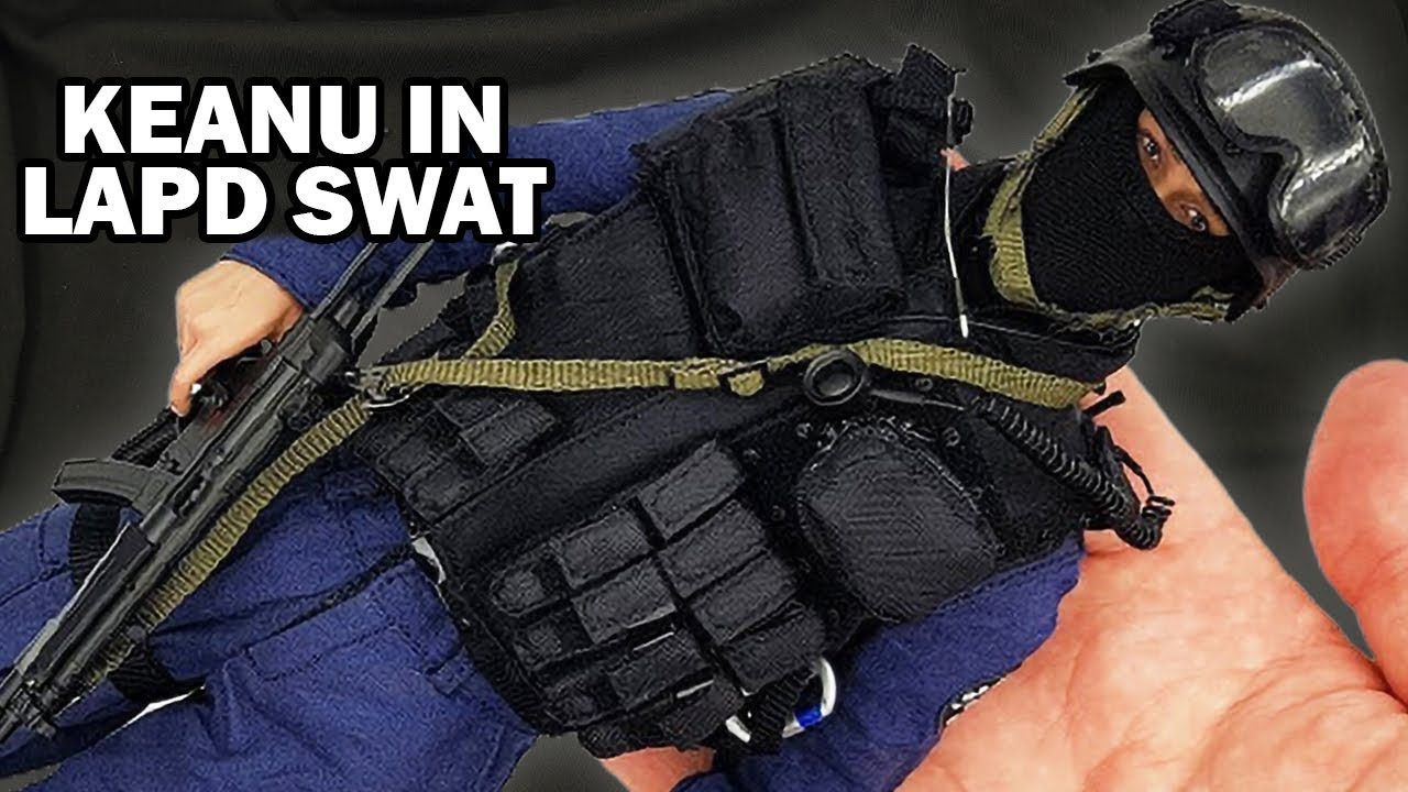 Keanu Reeves in LAPD SWAT - US police special forces: 1/6 scale action figure