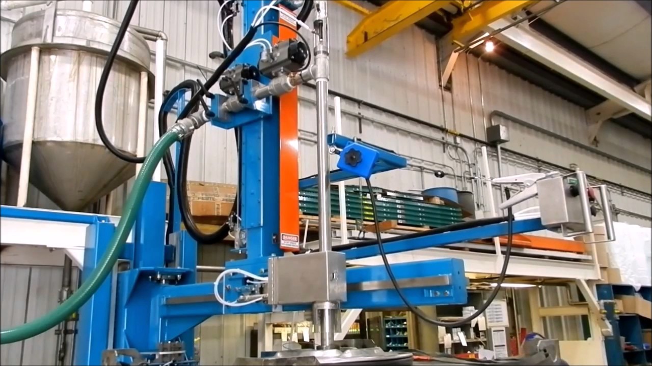 IBC TRANSPORT AND FILLING WITH DF5540 FILLER