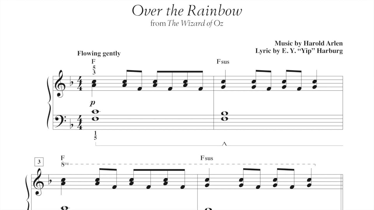 Over the Rainbow - Piano Adventures