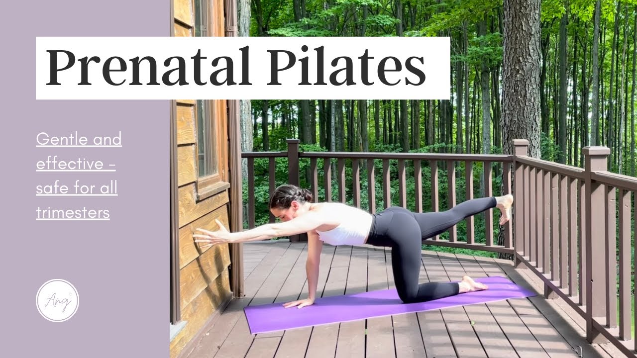 PRENATAL PILATES || 15 Min Prenatal Pilates Workout || No Equipment