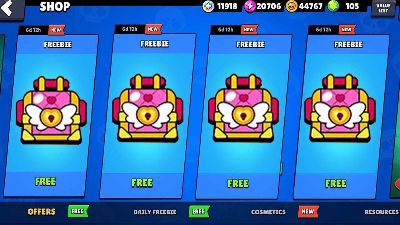 OOO!!! 🔥 🚨 NEW FREE BOX !!!🏆🎁 I'AM HAPPY!!! #boxopening #brawlstars #brawlstarsmeme