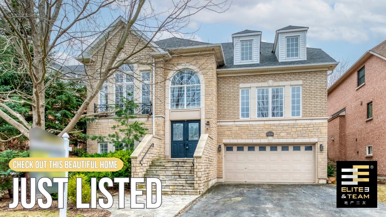 JUST LISTED: 2326 Rockingham Dr., Oakville
