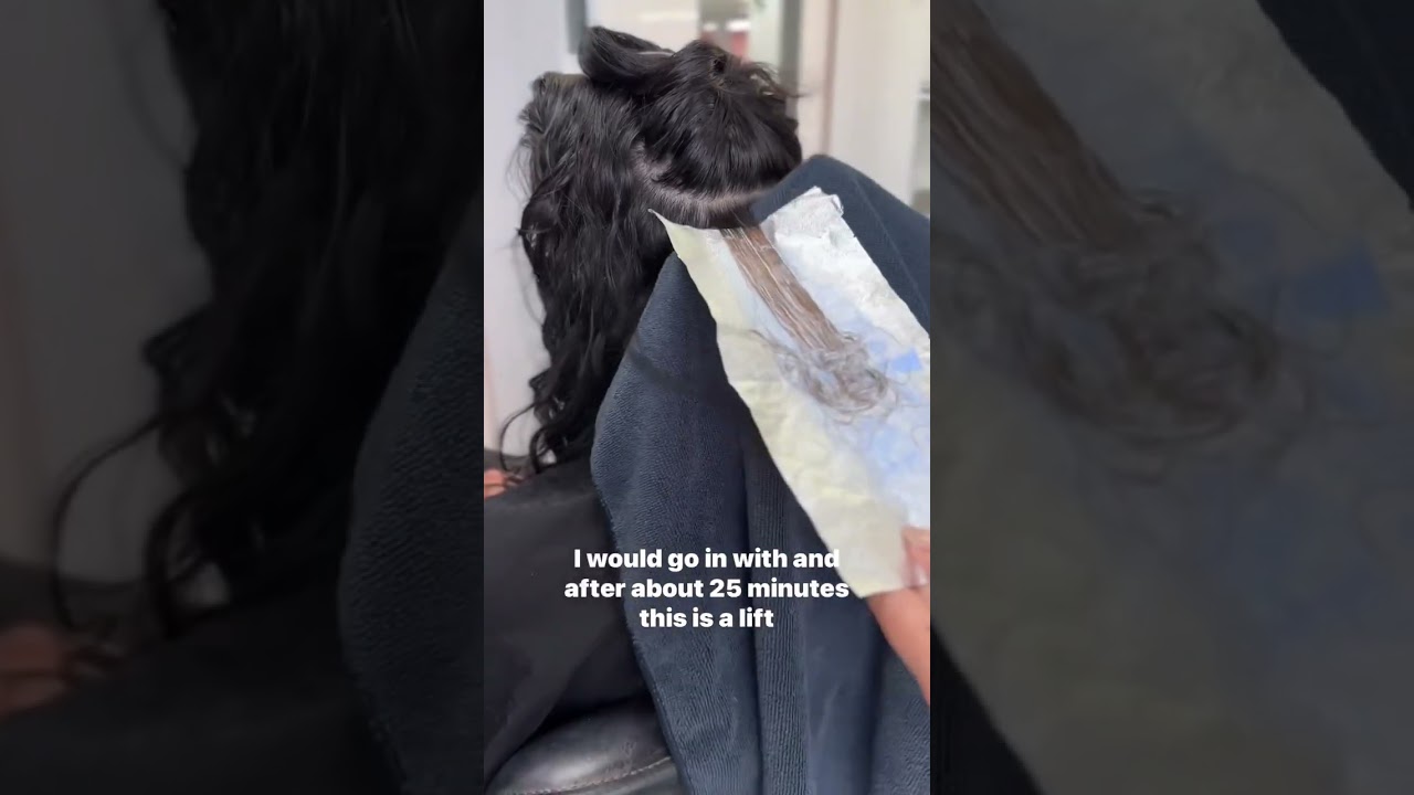 Why you can&rsquo;t go platinum blonde with dark hair 😵&zwj;💫 #browntoblonde #darkhair