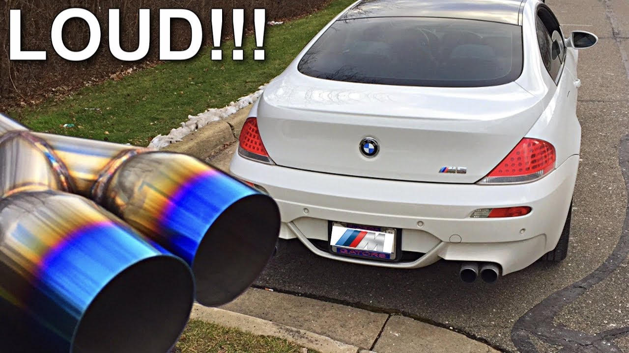 GODLY Cold Start From Our STRAIGHT PIPED BMW M6 *V10 EXHAUST*