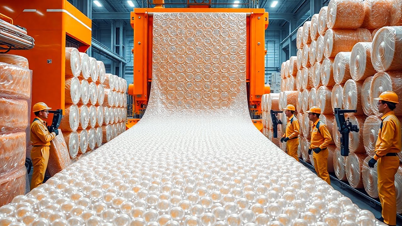 How Bubble Wrap is Made | Made of What?