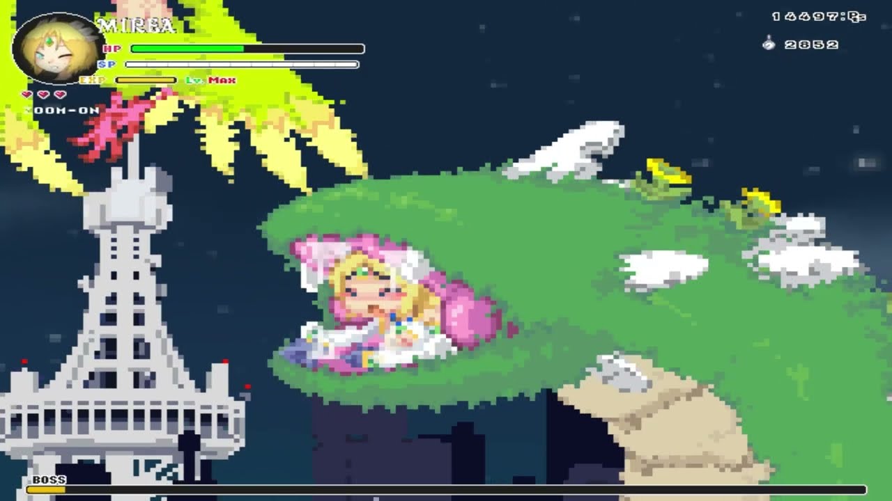 Echidna Wars DX    Highland worm Boss