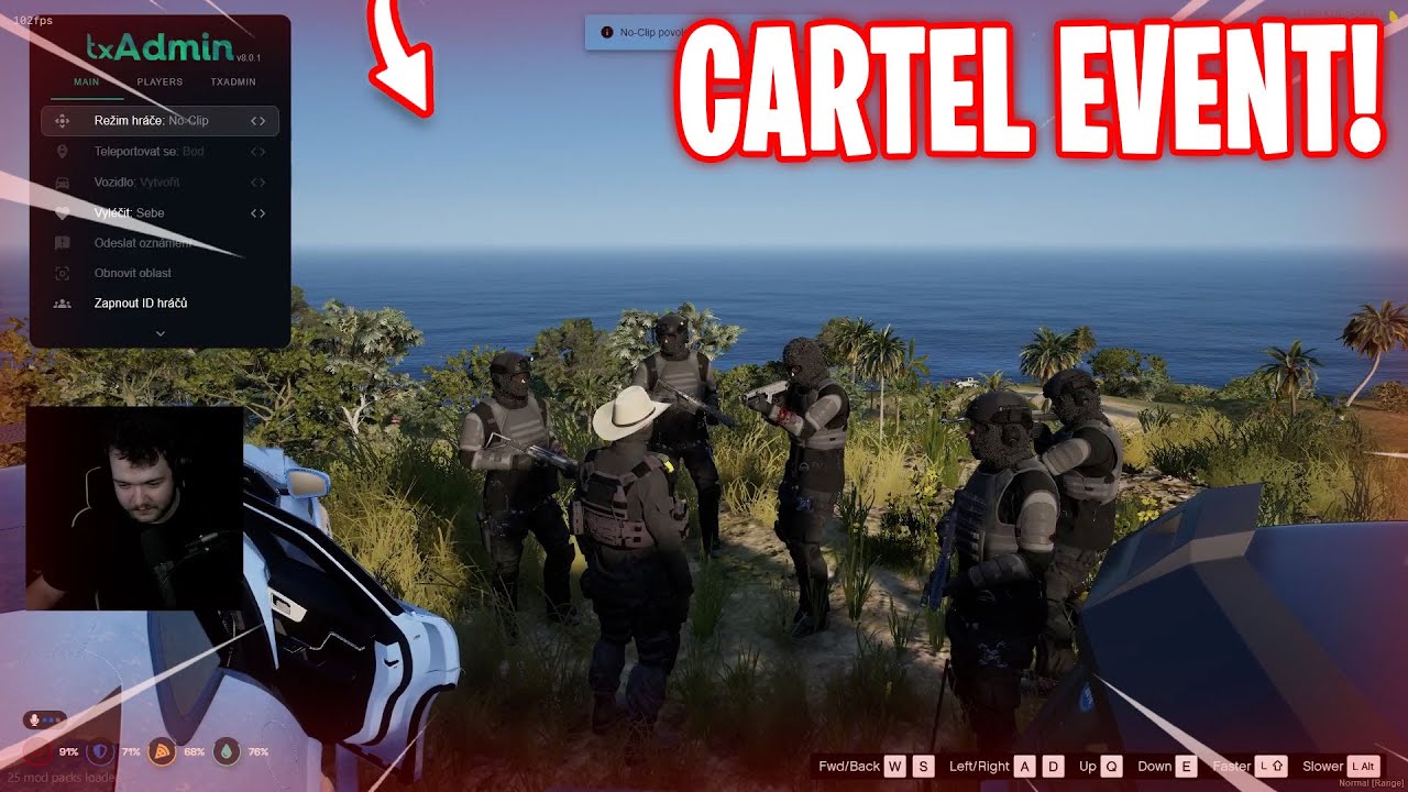 H&Aacute;DANKA OD &Uacute;NOSCŮ! CARTEL VE V&Aacute;ŽN&Yacute;CH PROBL&Eacute;MECH! 🤯 | CARTEL EVENT