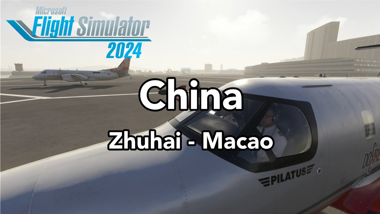 Microsoft Flight Simulator 2024 | Zhuhai / Macao Loop [PS5 Pro] #msfs24 #ps5 #gampleplay