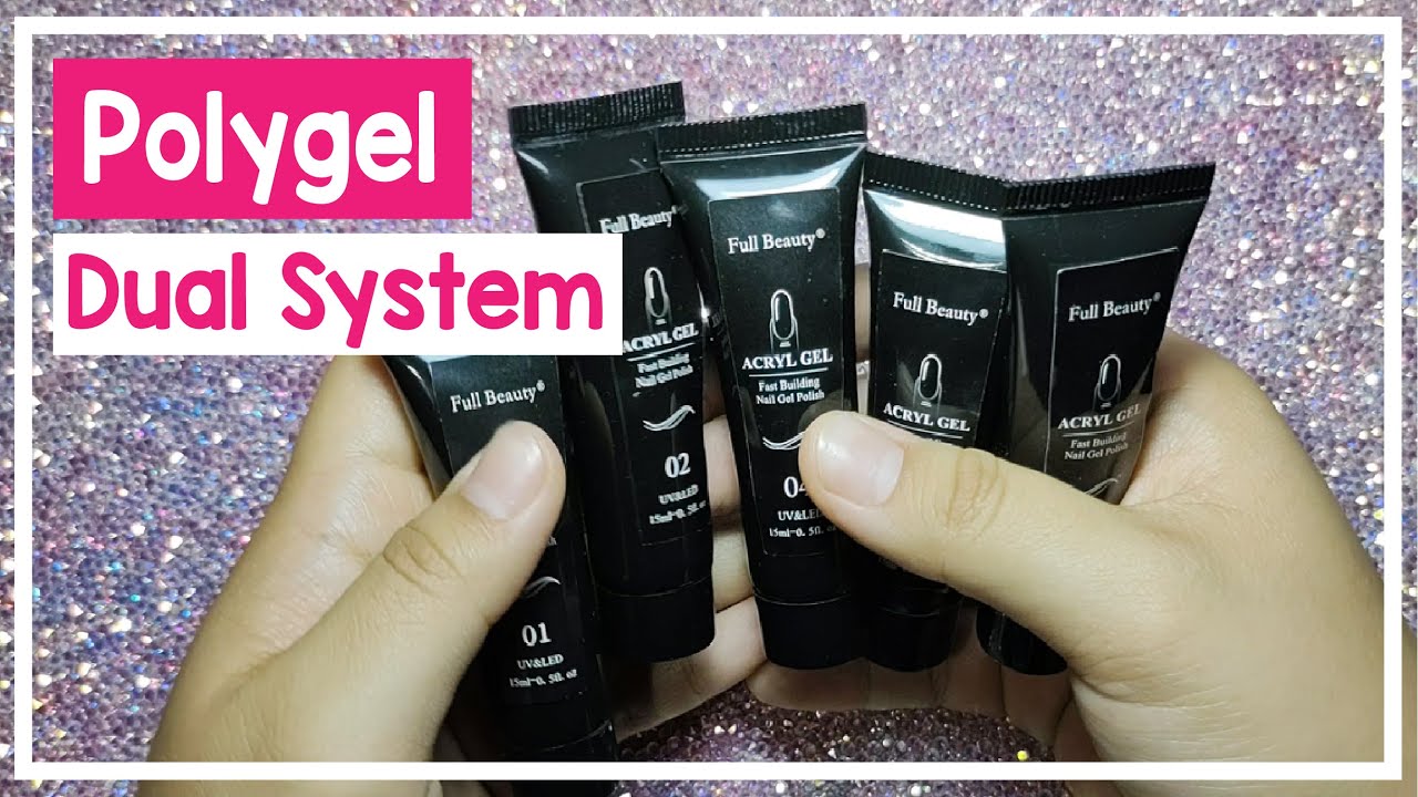 U&ntilde;as con POLYGEL usando SISTEMA DUAL | CLASE DE U&Ntilde;AS GRATIS para PRINCIPIANTES