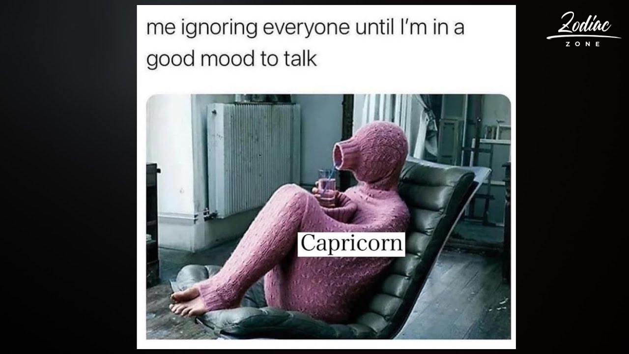 CAPRICORNS BE LIKE: The Best Capricorn Memes On The Planet!