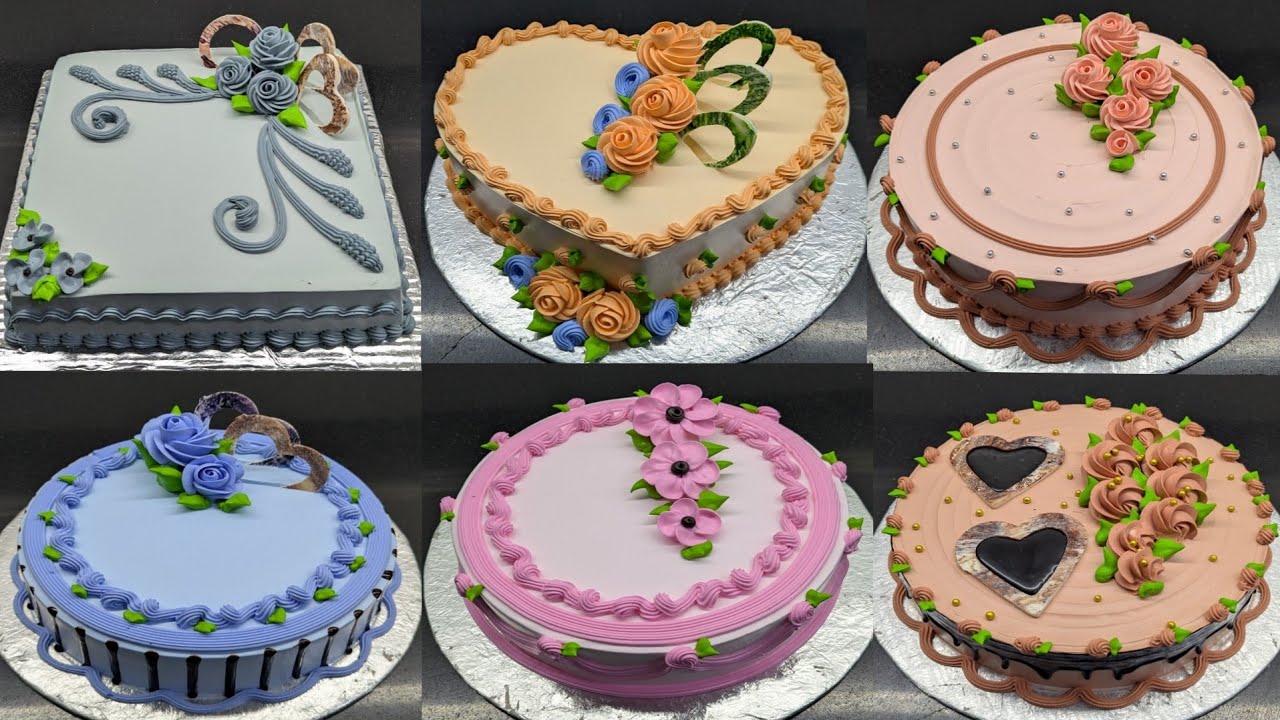 New Decorate Cake Gold Cake hearts Shape Mein Cake Happy Birthday Cake Video Guitar Cake Dil Cake