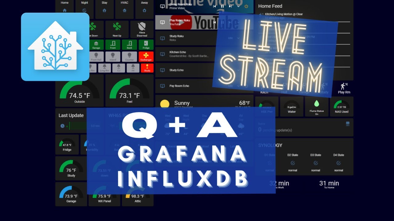 LIVE - Q & A // Grafana // InfluxDB