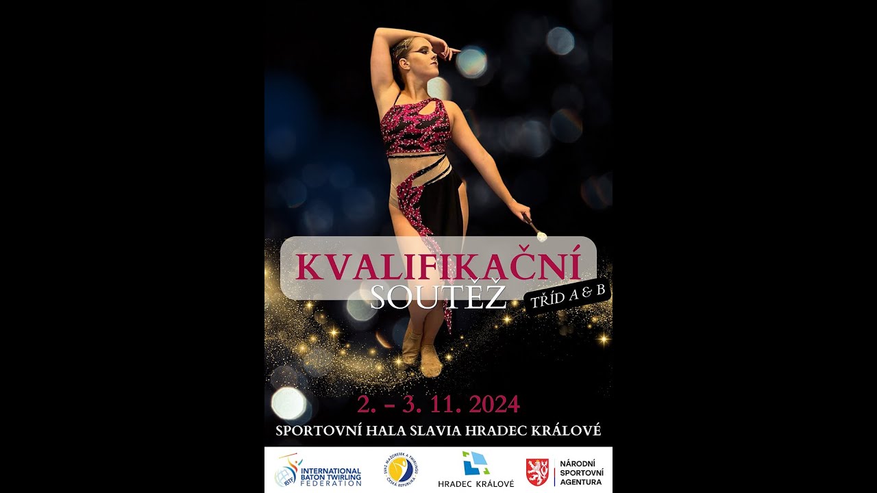 KVALIFIKACE MISTROVSTVÍ ČESKÉ REPUBLIKY V TWIRLINGU 2024