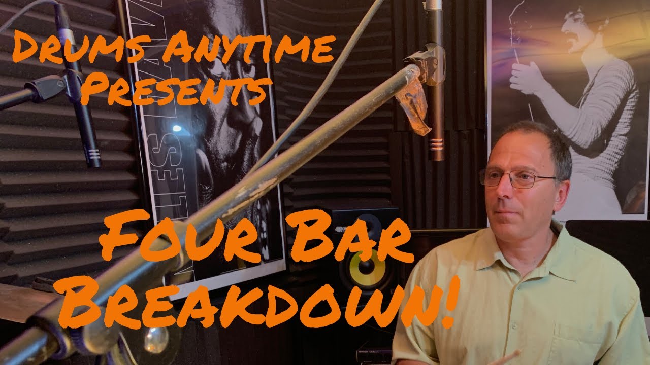 Free Drum Lessons: Four Bar Breakdown!
