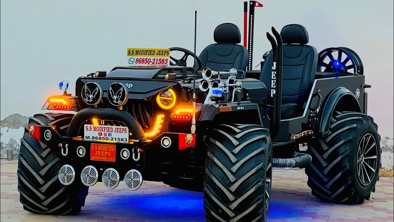 New Modified Jeep Ready To Go Gujarat #jeepindia #jeep #jeepwranglerjlu