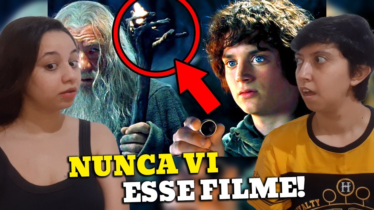 REACT 33 DETALHES OCULTOS EM O SENHOR DOS ANÉIS: A SOCIEDADE DO ANEL | SESSÃO NERD