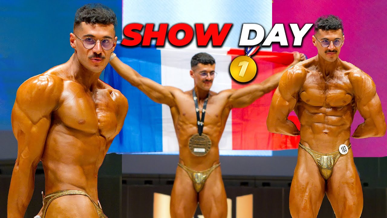 SHOW DAY COMP&Eacute;TITION DE BODYBUILDING NATURELLE | ENFIN LA PREMI&Egrave;RE PLACE ! - GAME TIME ep. 24