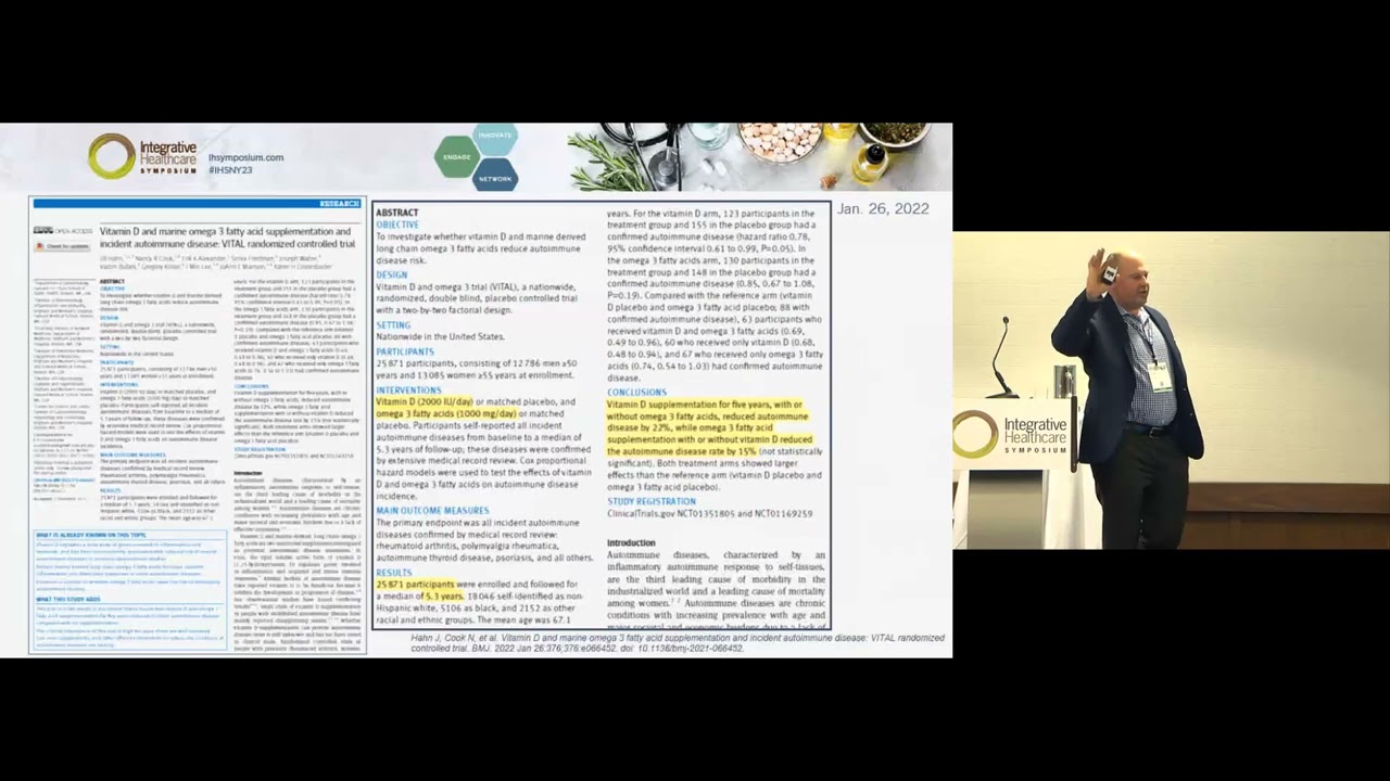 A Functional Medicine Approach to Autoimmune Disease w/Case Studies from IHS 2023 (Dr. Jurgelewicz)