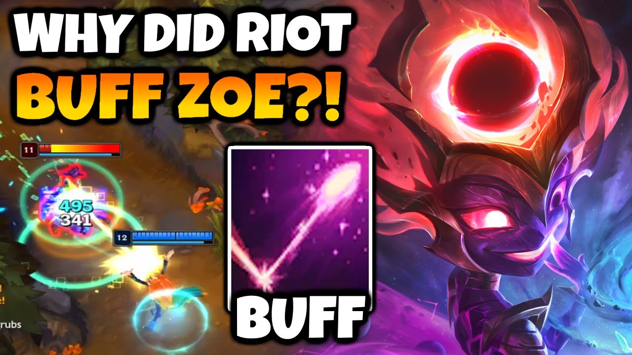Riot BUFFED ZOE?! Guess it's time to win every game.