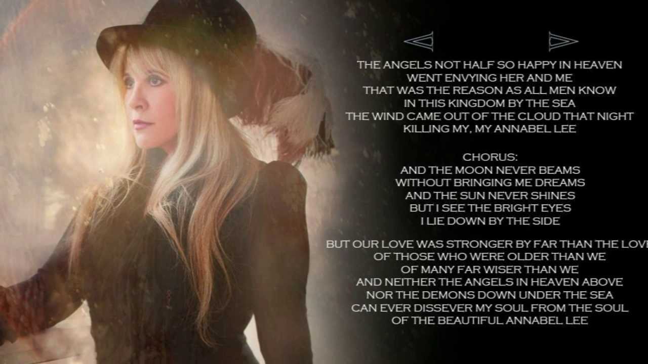Annabel Lee - w/ lyrics ~ STEVIE NICKS