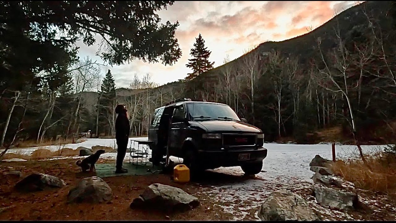 Staying Warm While Winter Camping In The Mountains 