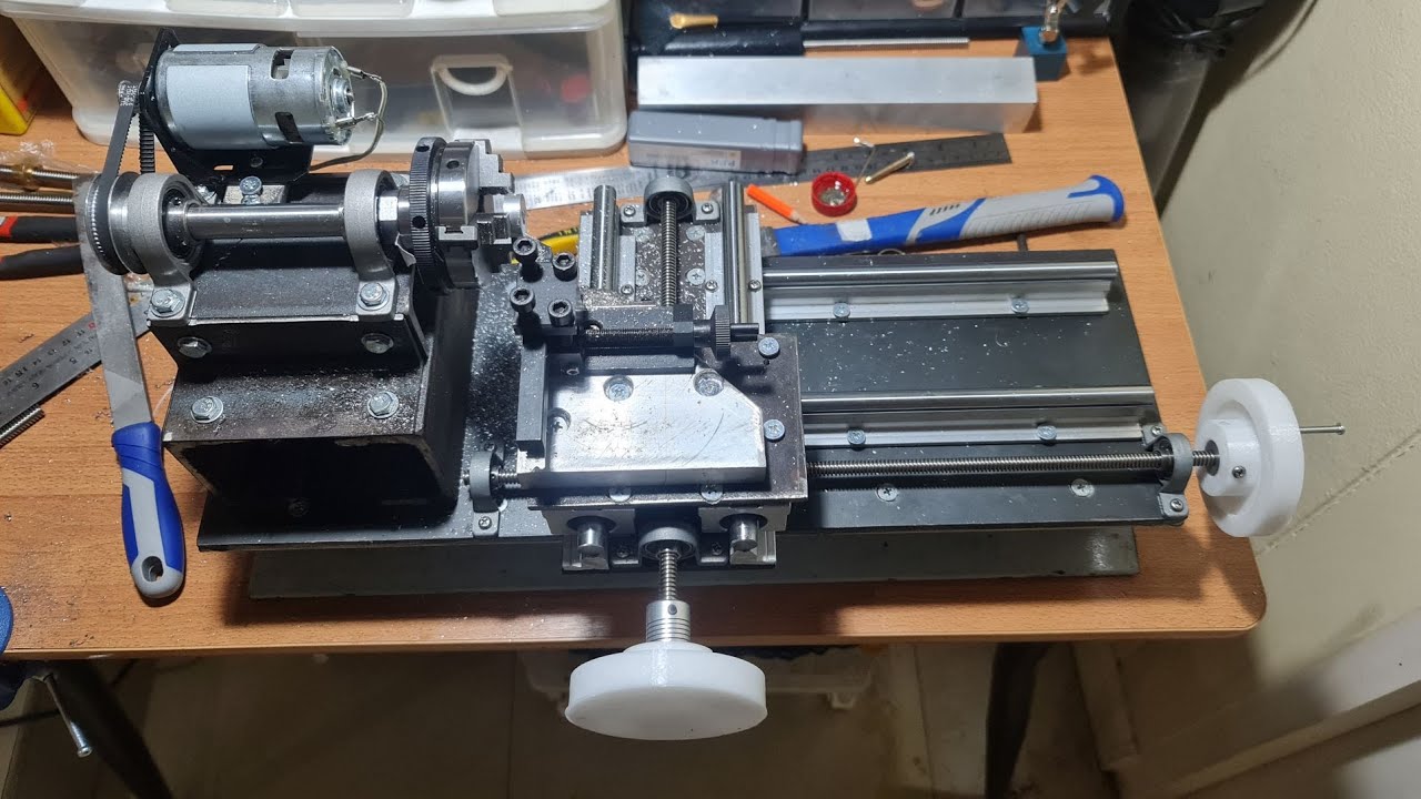Build a mini lathe. Part 02