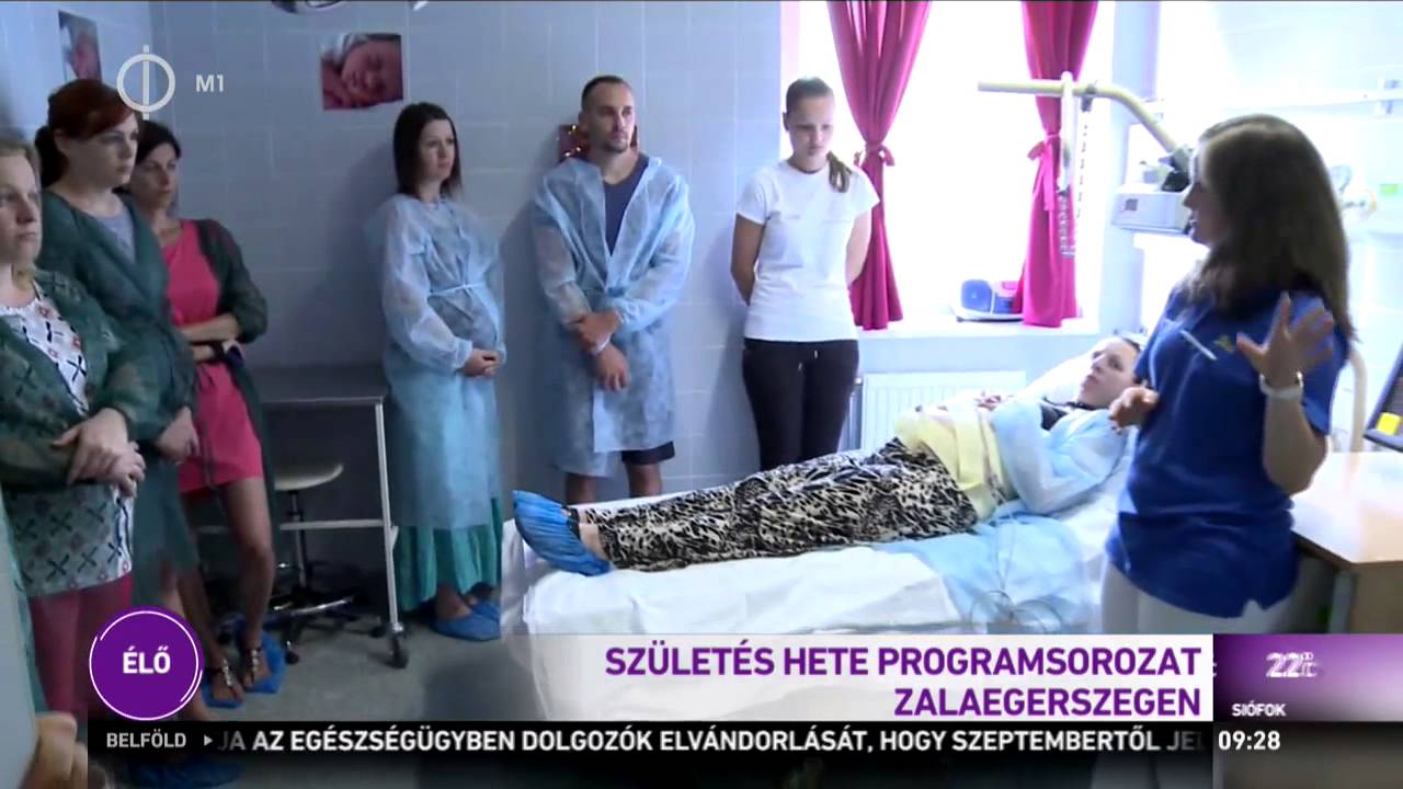 Születés Hete programsorozat Zalaegerszegen – M1 Ma délelőtt 2016-08-03