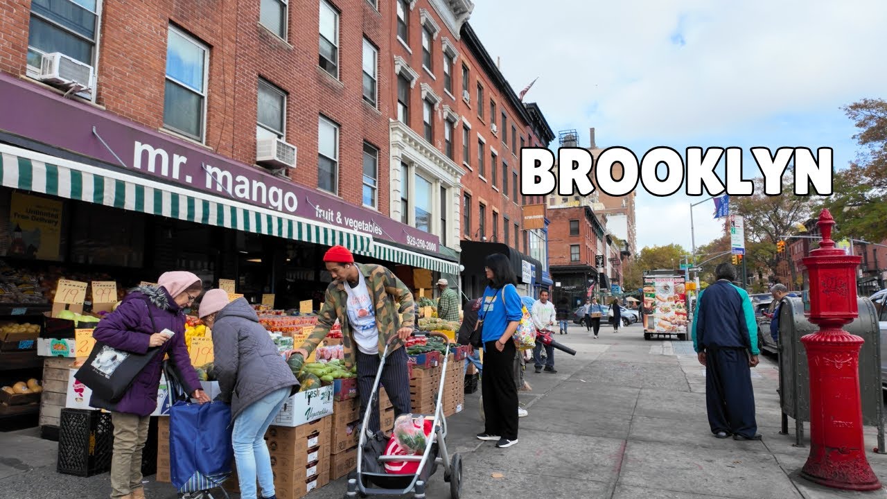 New York City Walking Tour [4K] -  Fort Greene & Downtown Brooklyn