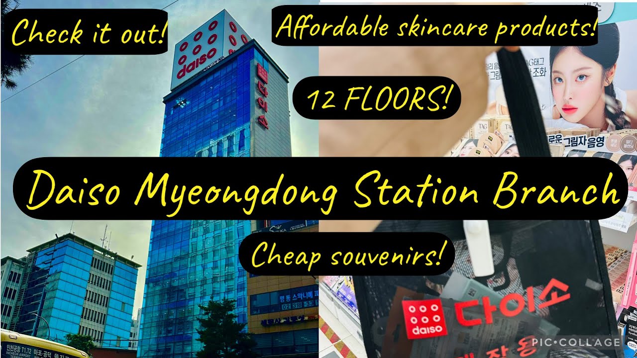 Daiso Myeongdong| Seoul Korea| Ruby wonders