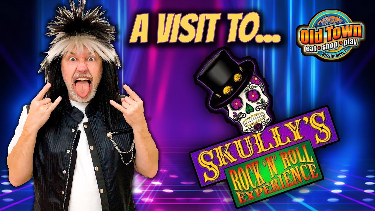 Skully's Rock N Roll Shopping Experience In Old Town Kissimmee!