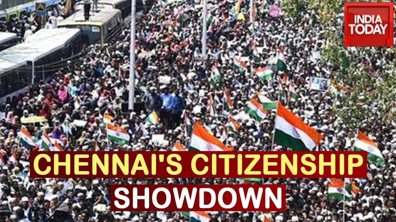 Tamil Nadu Police Book 20,000 Anti CAA Protesters In Chennai