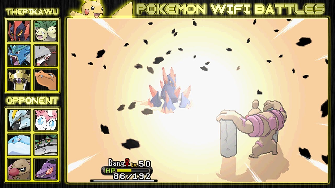 The Most EXPLOSIVE Pokemon Battle! (Pokemon X and Y Wifi Battle)