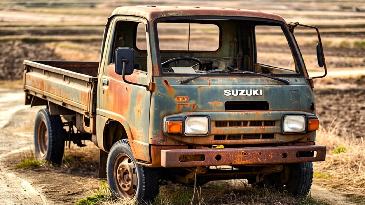 Man Restores 40-Year-Old SUZUKI Truck Like New // From Start to Finish @Restoration Tools
