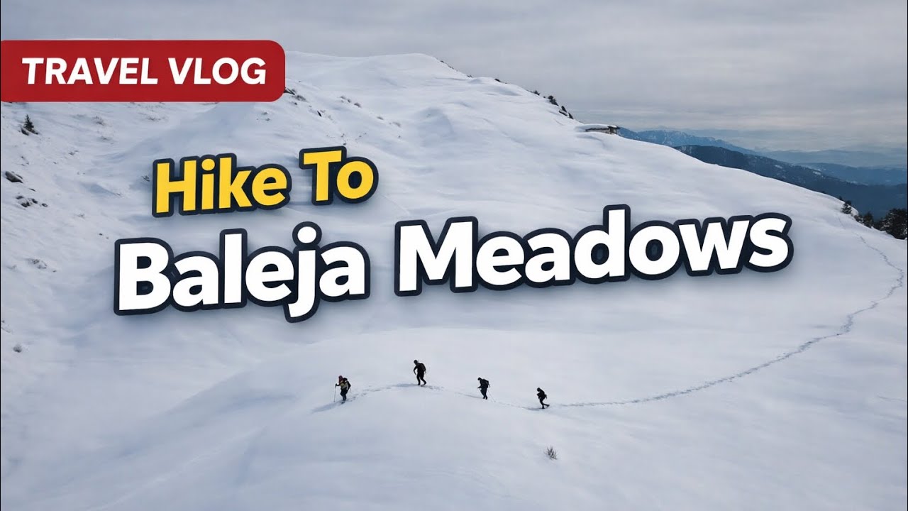 Поход по заснеженным лугам Баледжа | Долина Сиран, Мансехра | Виноградники Ахсан Ки