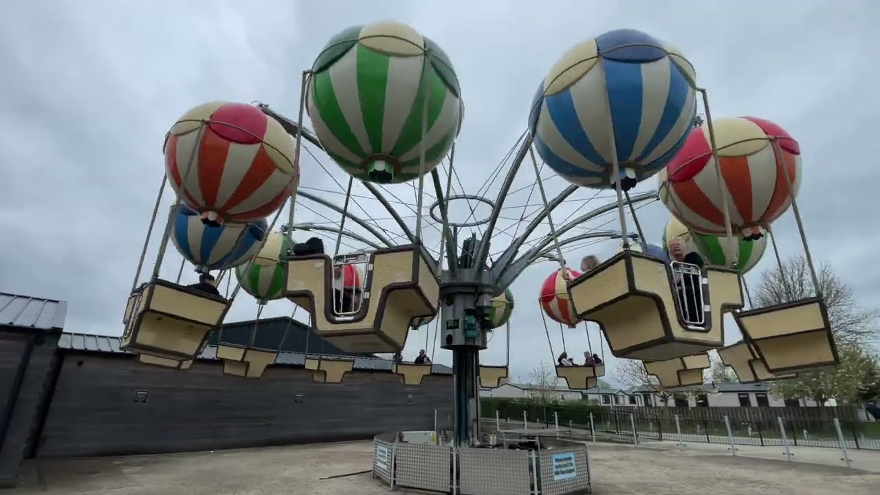 4k 60fps Balloon Race On Ride POV - Flamingo Land (April 2024)