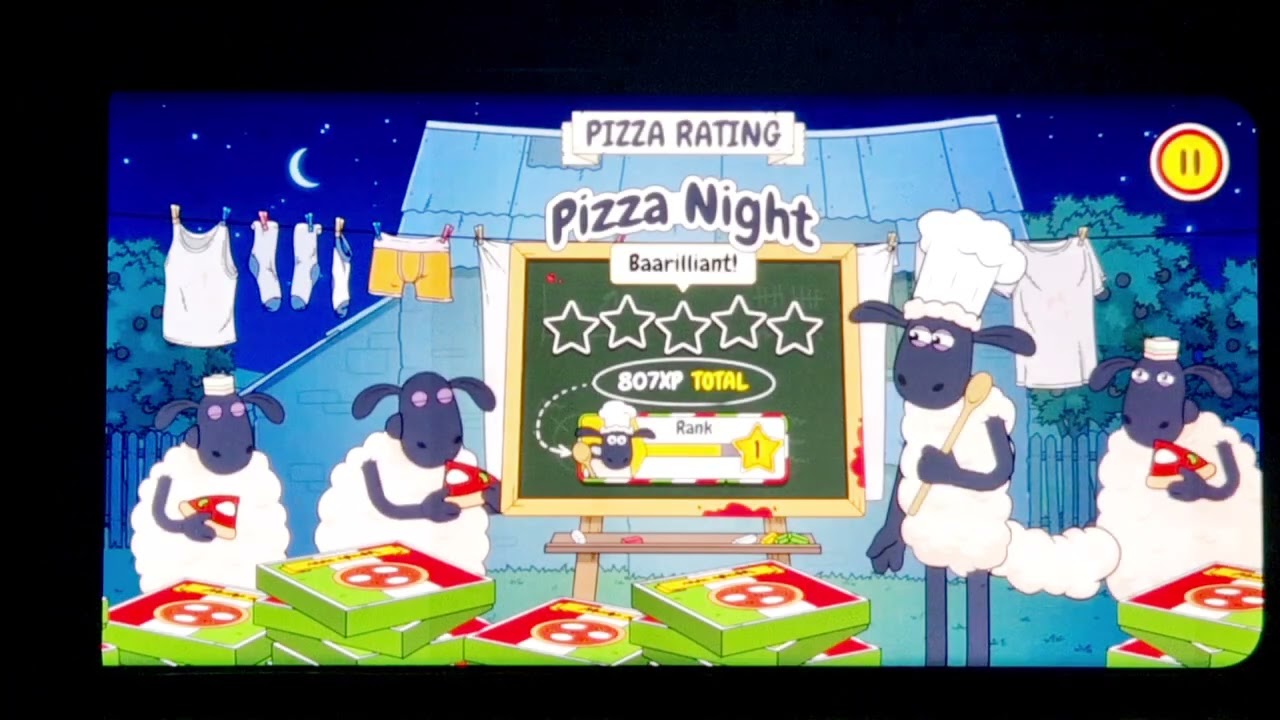 Shaun the sheep pizza the action  🍕  🎬 game