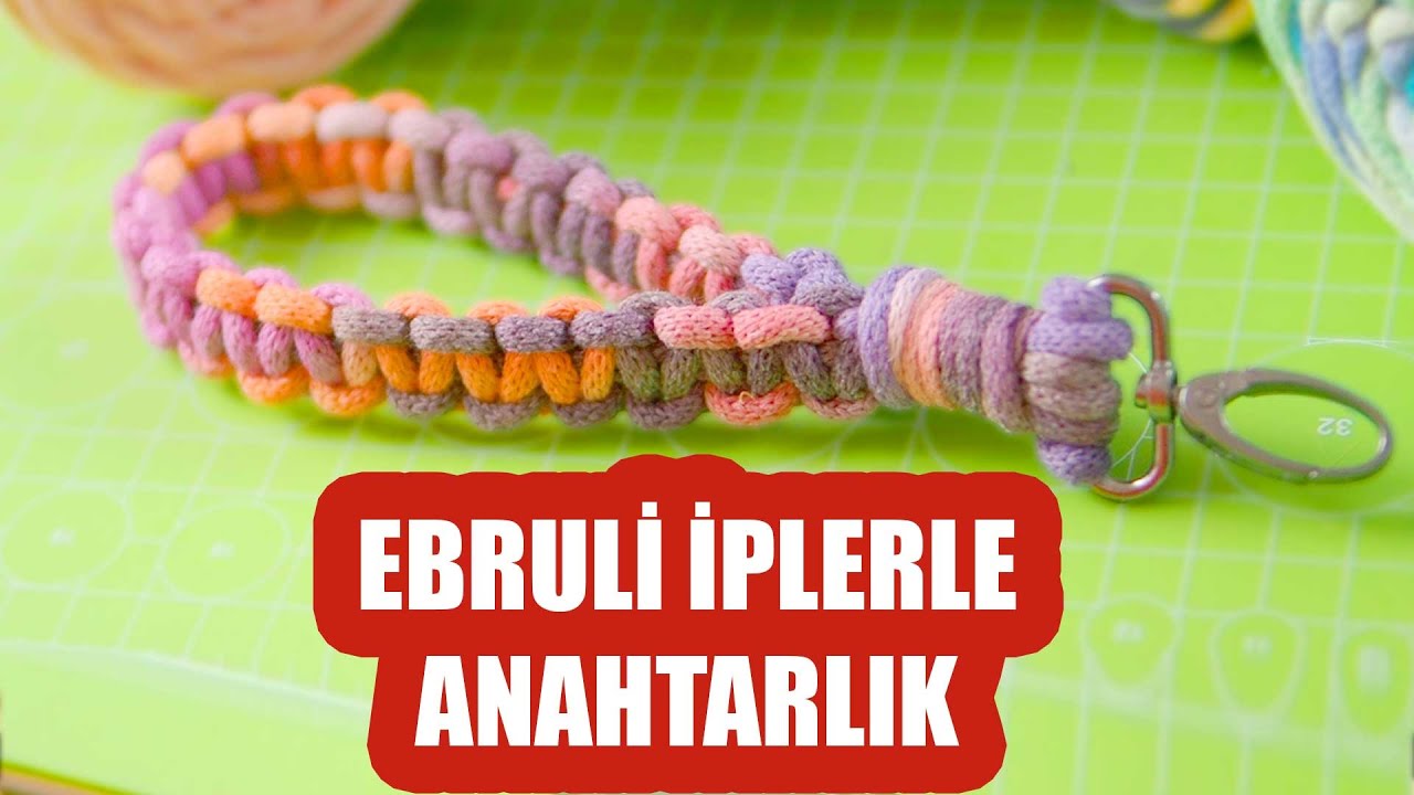 Yarnart Macrame Cord VR ile Rengarenk Anahtarlık Denedik Nasıl Olmuş?