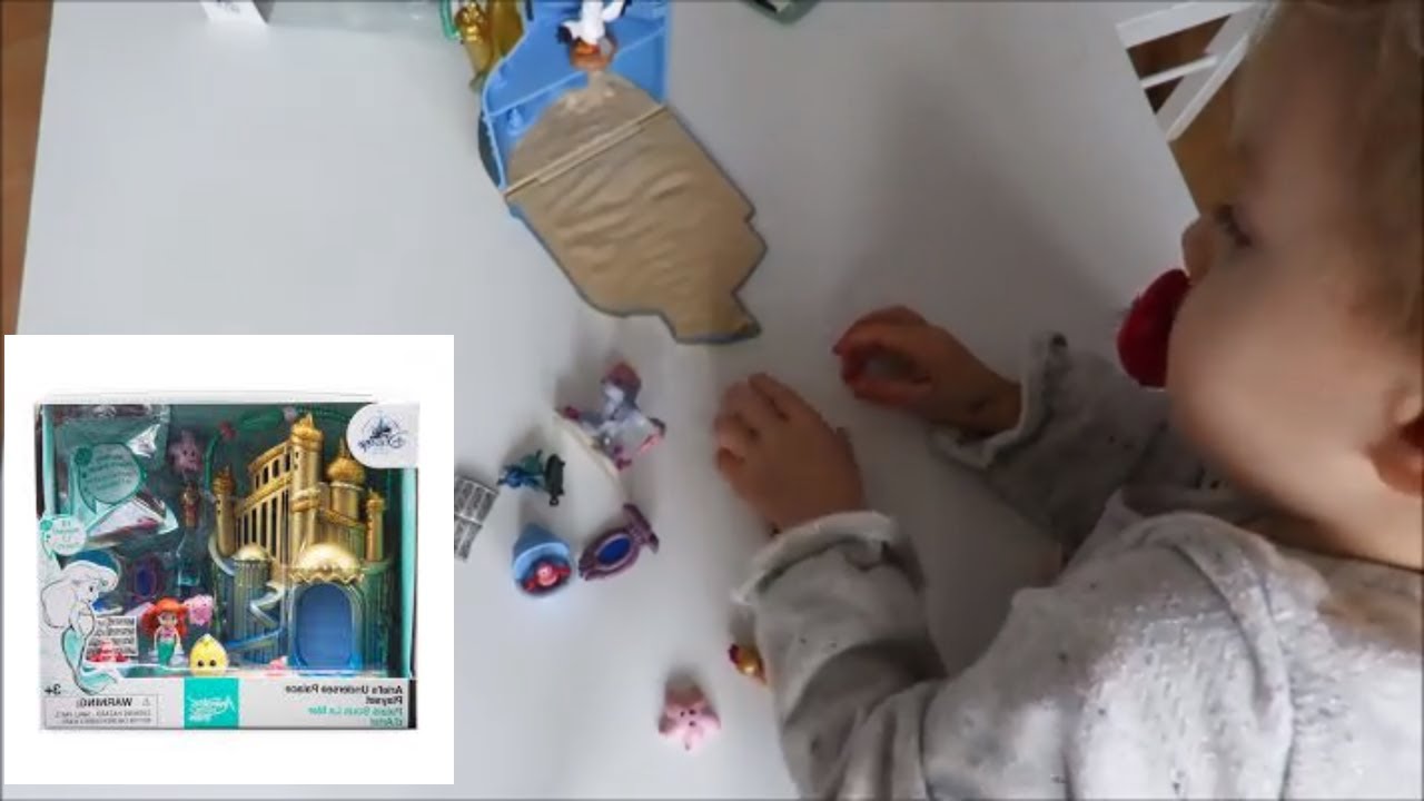 DISNEY STORE ARIEL MICRO PLAYSET | DISNEY ANIMATORS COLLECTION