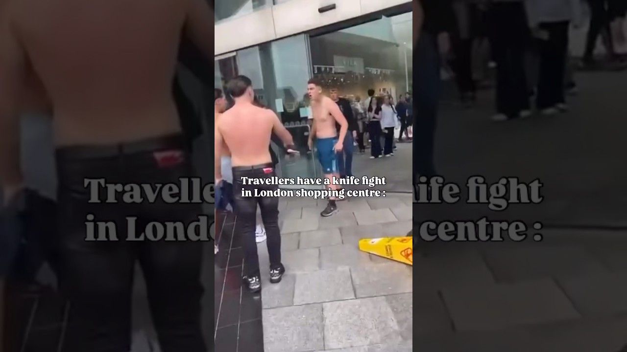 LONDON TRAVELLERS SHOPPING CENTRE FIGHT