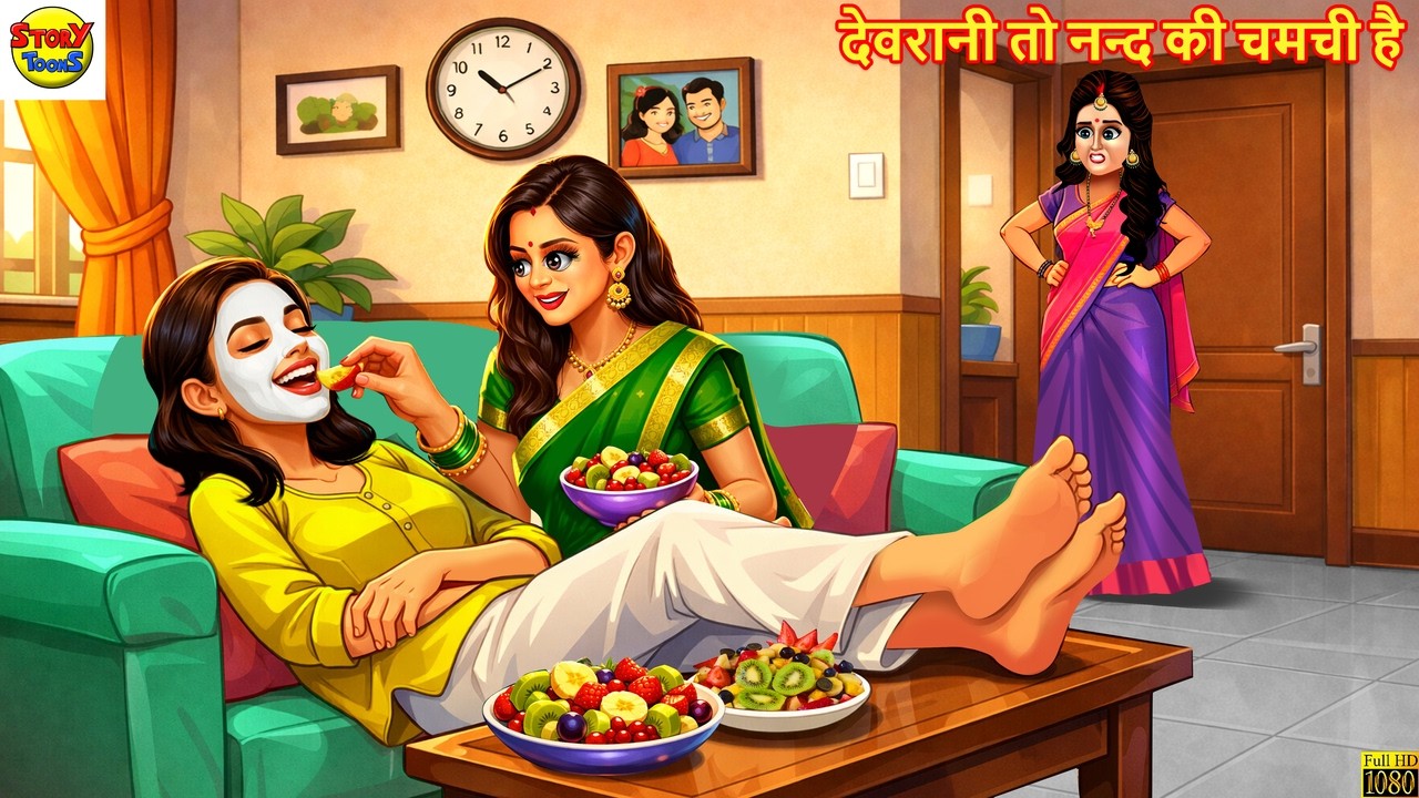 देवरानी तो नन्द की चमची है | Devrani To Nanad Ki Chamchi Hai | Hindi Kahani |Moral Stories |Cartoon