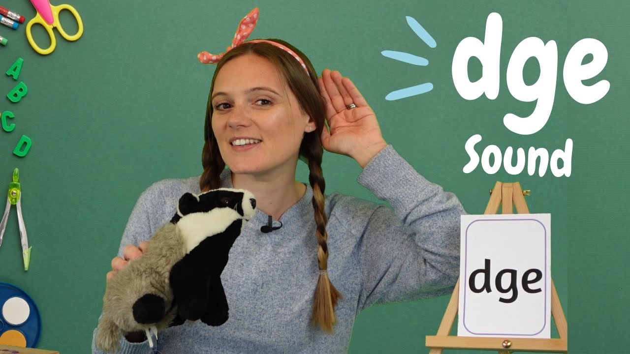 'dge' Sound Phonics | Learn to Read with 'dge' Words | British Teacher's Phonics Lesson