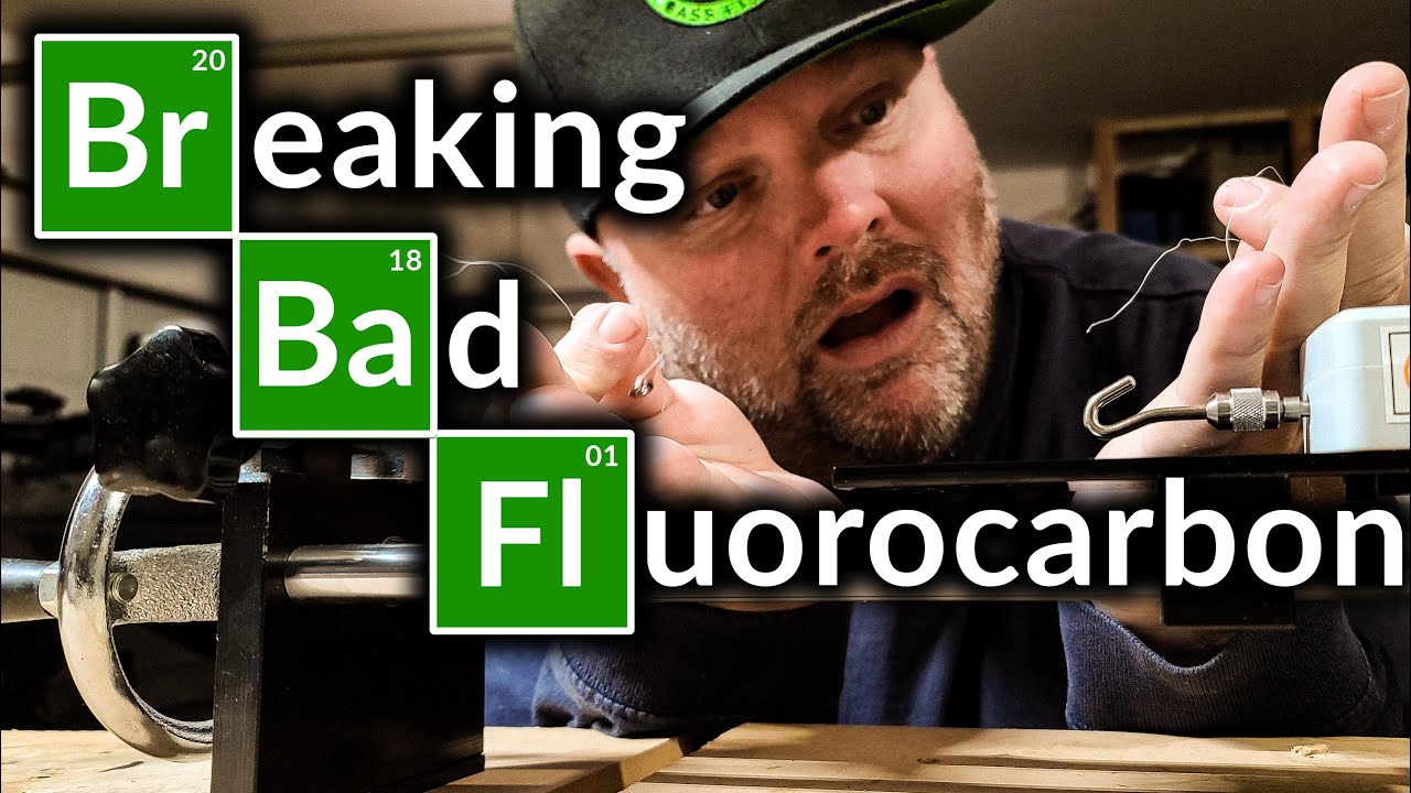 What Does Your Fluorocarbon Line Break At?? | Testing Fishing Line