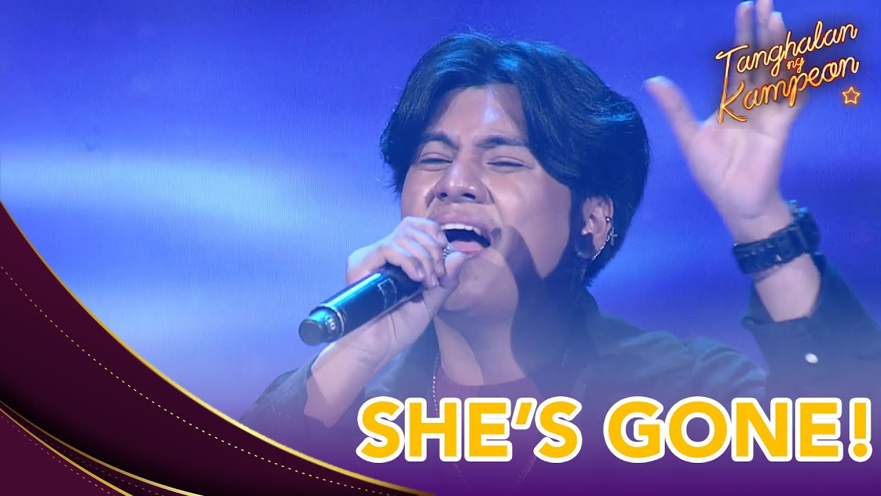 John Yhel Gabonada shows off his STEELHEART with 'She's Gone!' | Tanghalan ng Kampeon