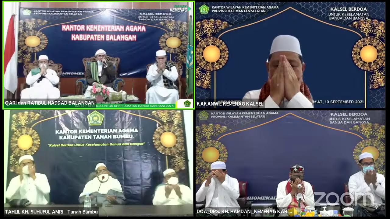 DOA BERSAMA UNTUK KESELAMATAN BANUA DAN BANGSA (KE 12)