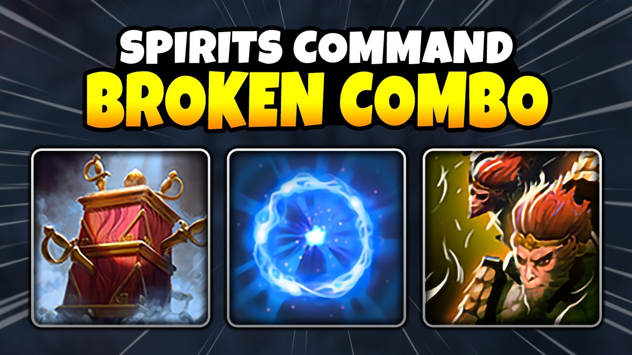 BROKEN COMBO SPIRITS + WUKONG'S COMMAND | Dota 2 Ability Draft