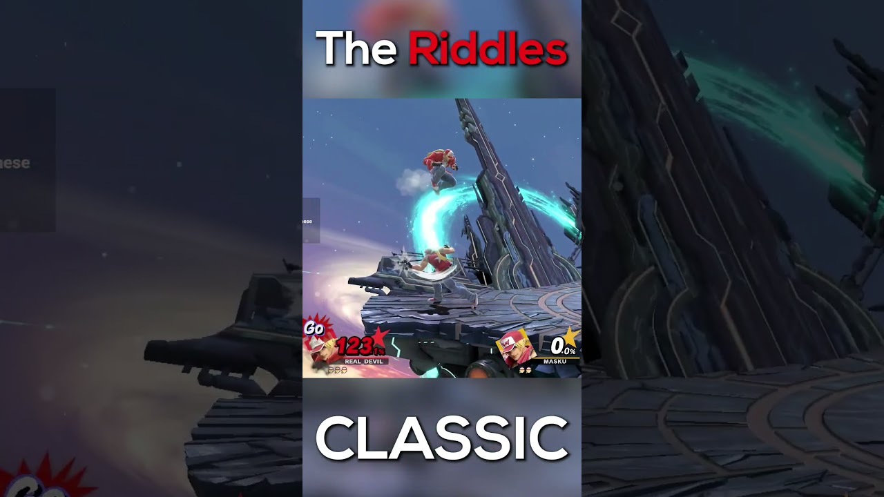 A Riddles Classic with Terry in Smash Ultimate