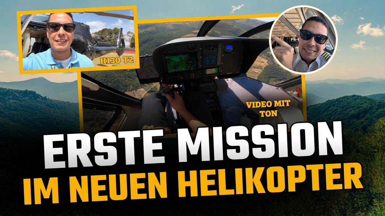 Mit dem Airbus H130 T2 abgehoben! Spontanes Treffen mit OIO im Funk