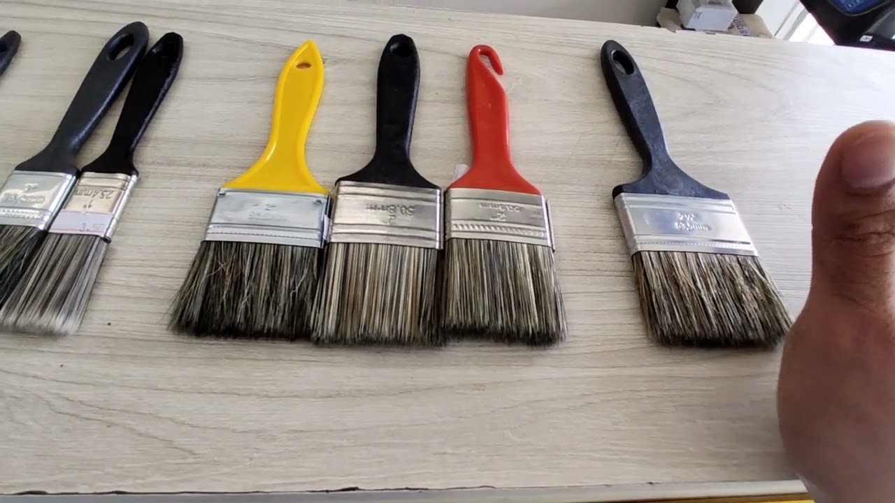 Trinchas, pinceis. Tamanhos e Marcas, paint brush