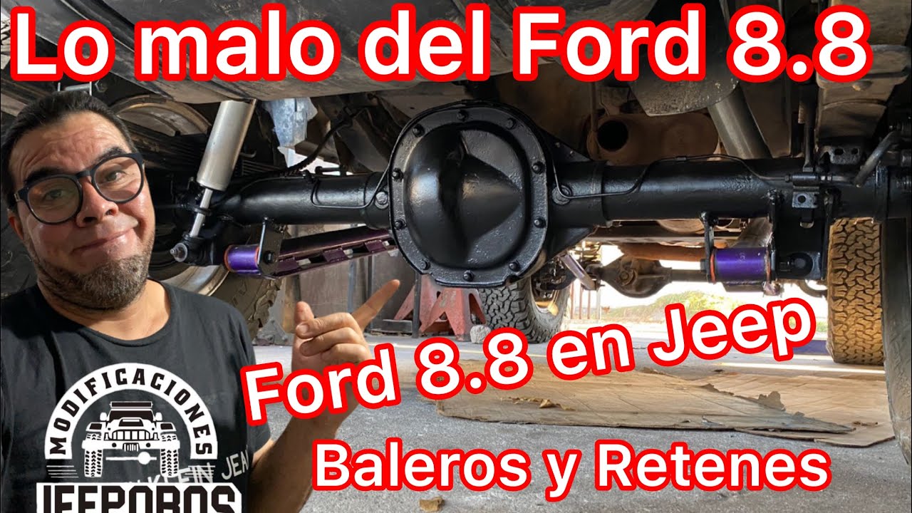 🤔Lo malo de Ford 8.8 a Jeep Cherokee😱